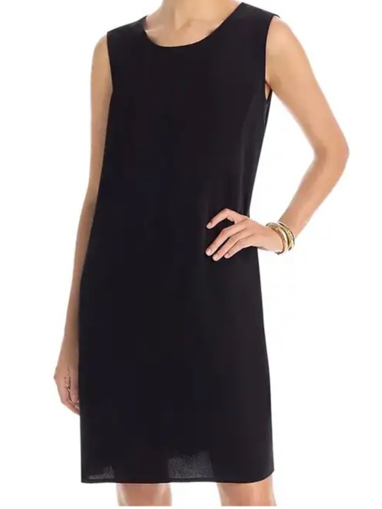 Caroline Rose Dresses & Skirts - Caroline Rose 3x black scoop neck basic sleeveless dress